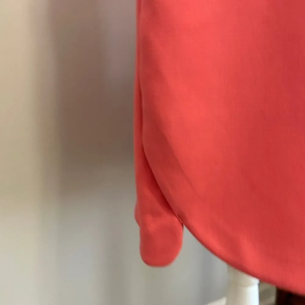 Ann Taylor Pink Sheath Dress Bateau Neckline Sleeveless